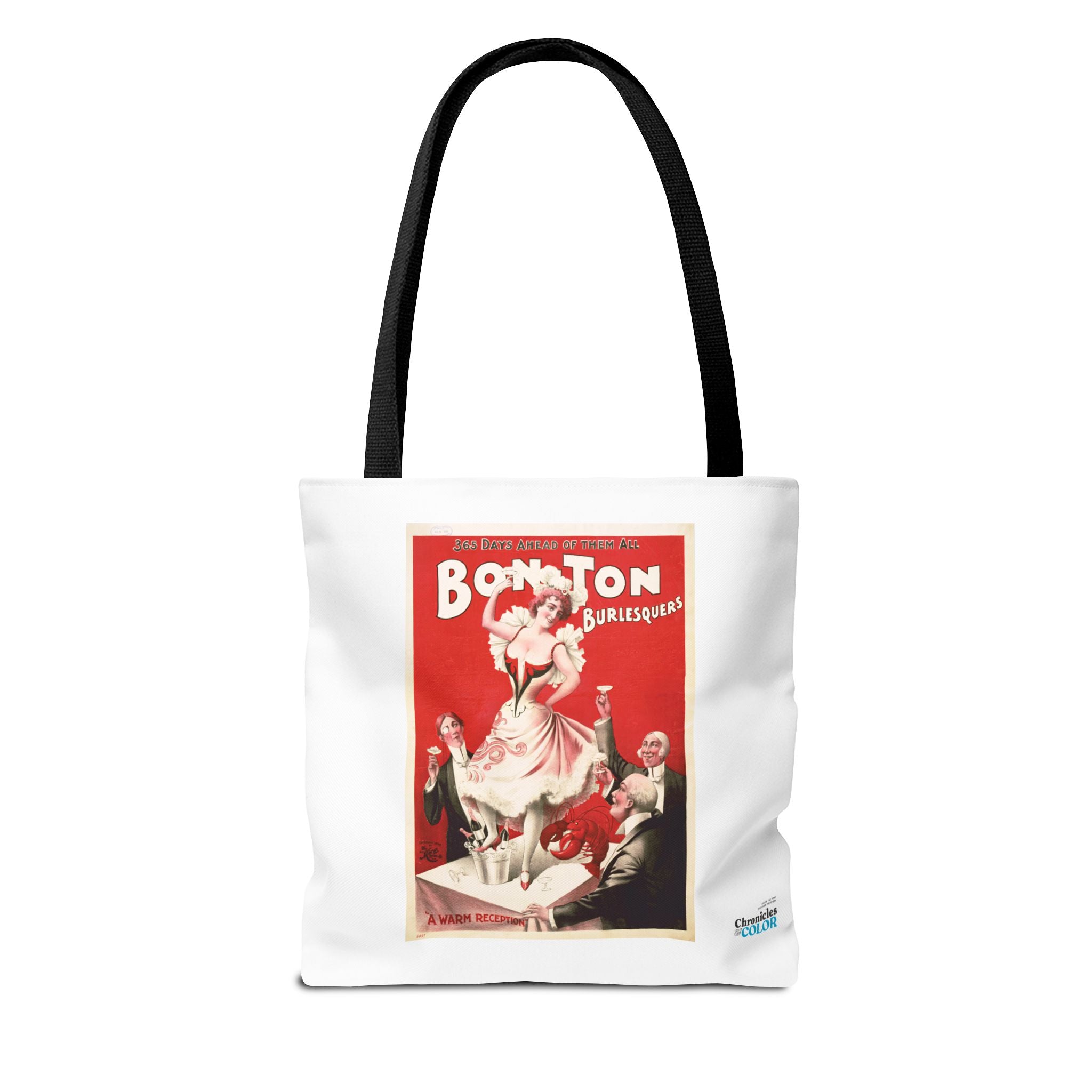Stylish Tote Bag - Bon Ton Burlesquers Vintage Artwork (1898)