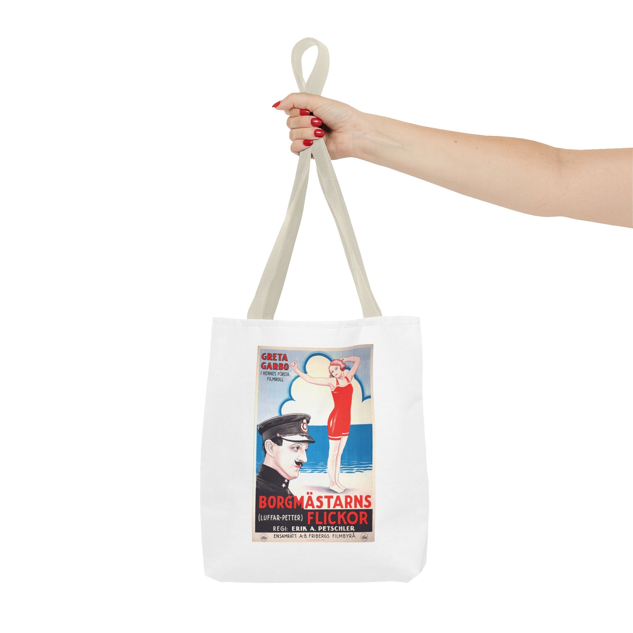 Stylish Tote Bag - Luffar-Petter (Peter the Tramp) Swedish Vintage Artwork