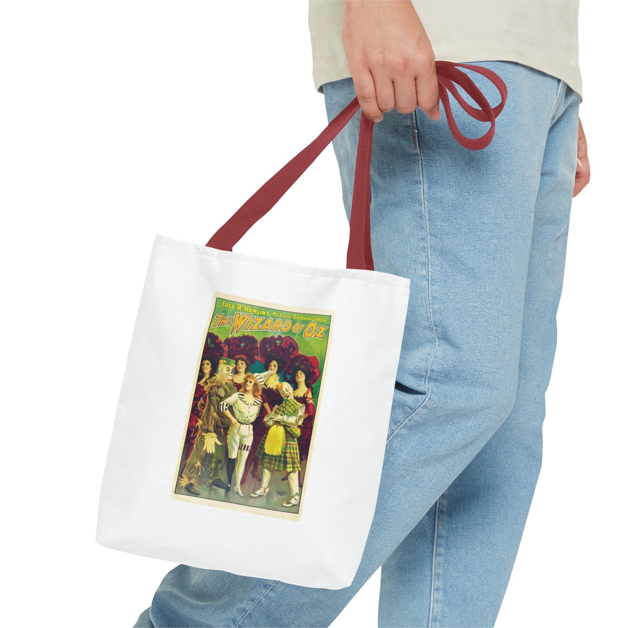 Stylish Tote Bag - The Wizard of Oz Musical Extravaganza Vintage Artwork (1903)