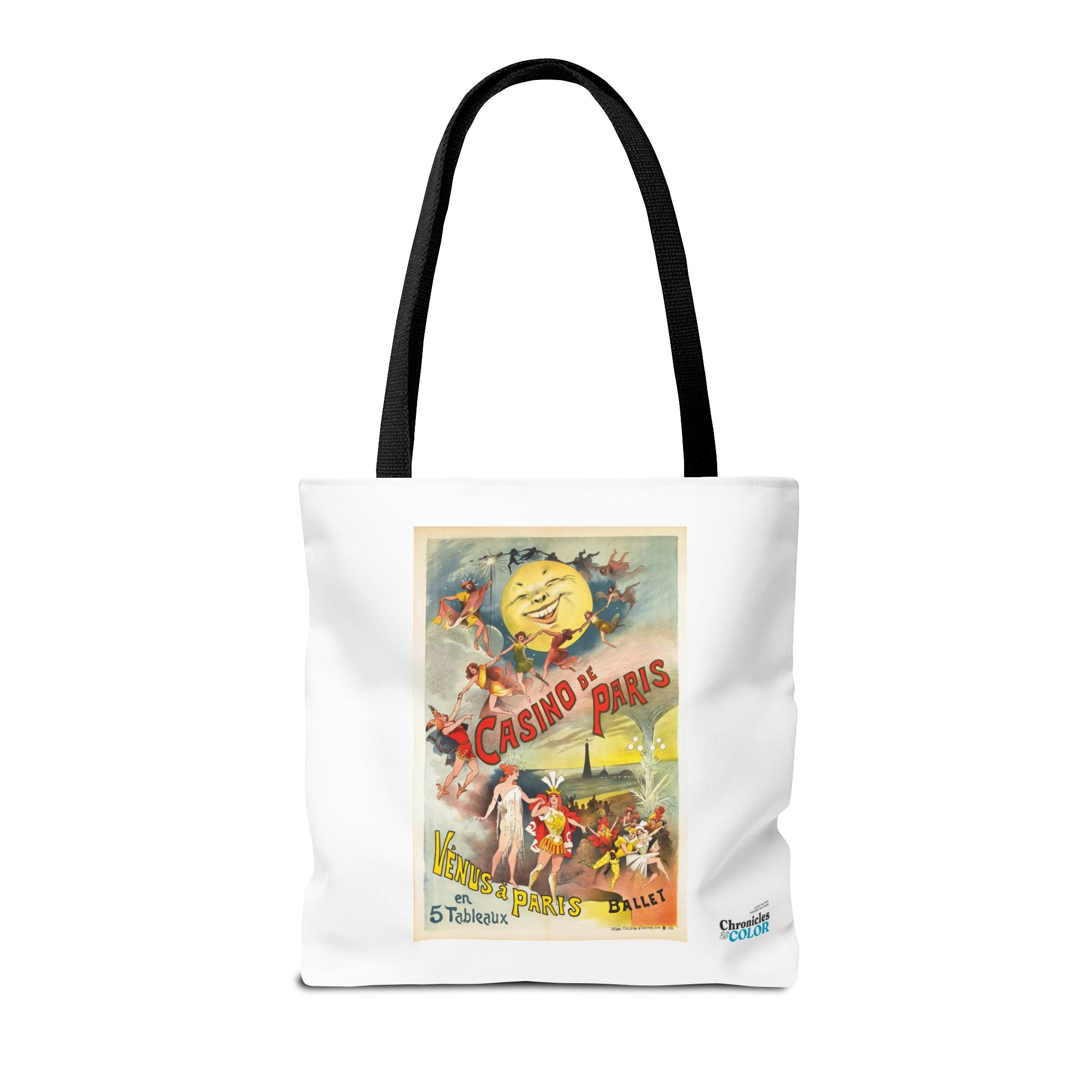 Stylish Tote Bag - Casino de Paris – Vénus à Paris Artwork by Alfred Choubrac