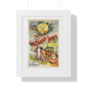 Framed Vertical Poster - Casino de Paris – Vénus à Paris Artwork by Alfred Choubrac