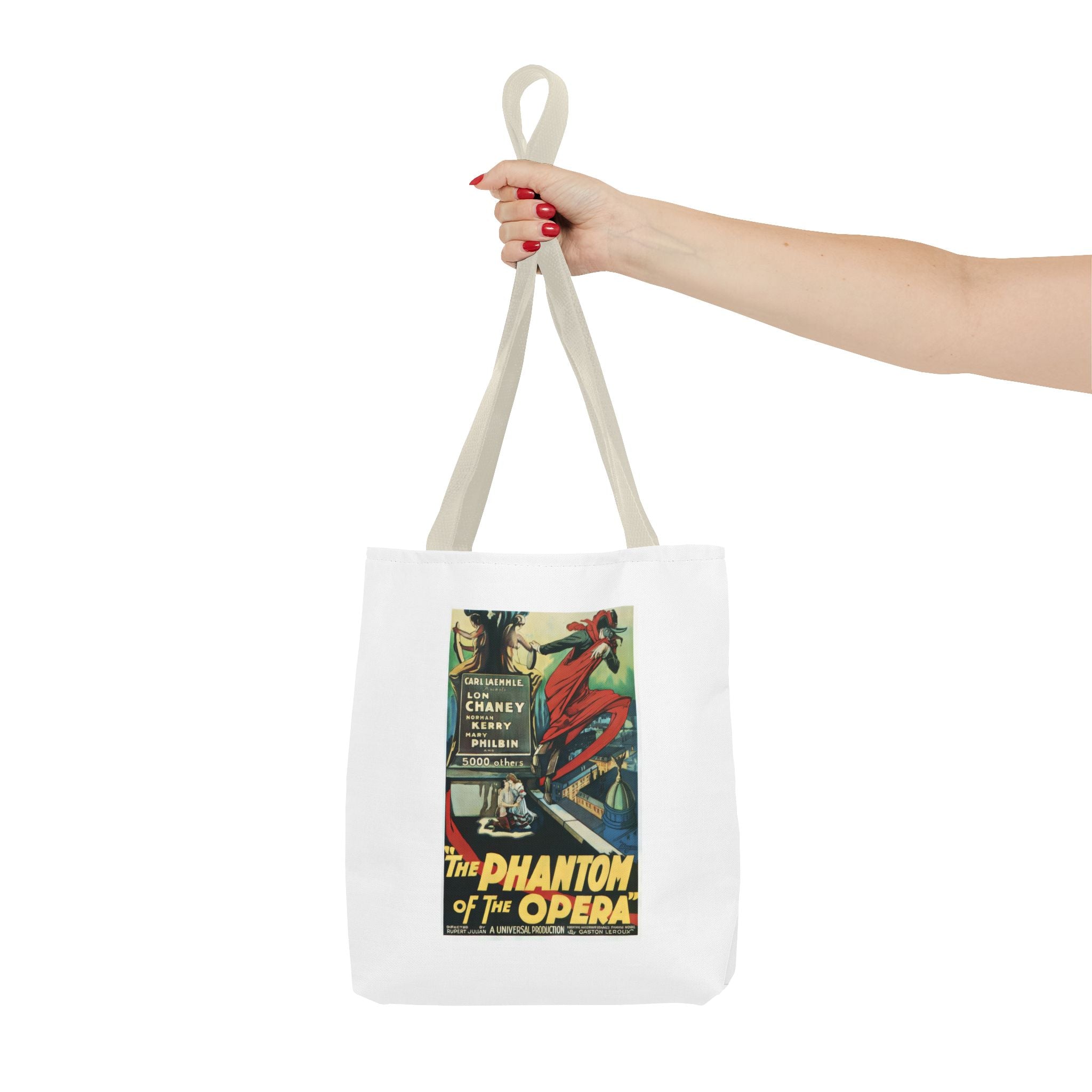 Stylish Tote Bag  - The Phantom of the Opera Vintage Artwork (1925)