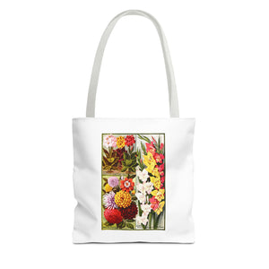 Stylish Tote Bag - Childs' Seeds, Flower Catalog Plate