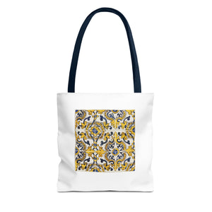 Stylish Tote Bag - Tapete Pattern Azulejos