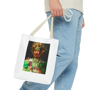 Stylish Tote Bag - Vintage Flower Art 'Vertumnus' (1591)