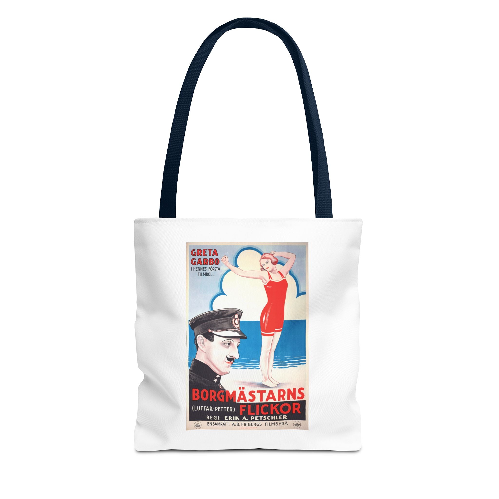 Stylish Tote Bag - Luffar-Petter (Peter the Tramp) Swedish Vintage Artwork