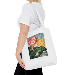Stylish Tote Bag - The Sacred Egyptian Bean from The Temple of Flora