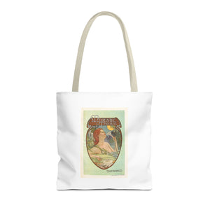 Stylish Tote Bag - Boston’s Majestic Theatre, Art Nouveau Playbill Artwork 1914