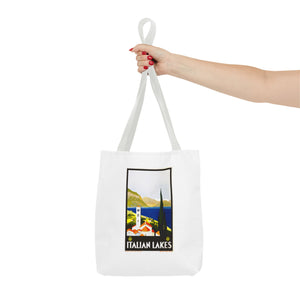 Stylish Tote Bag - Italian Lakes Print