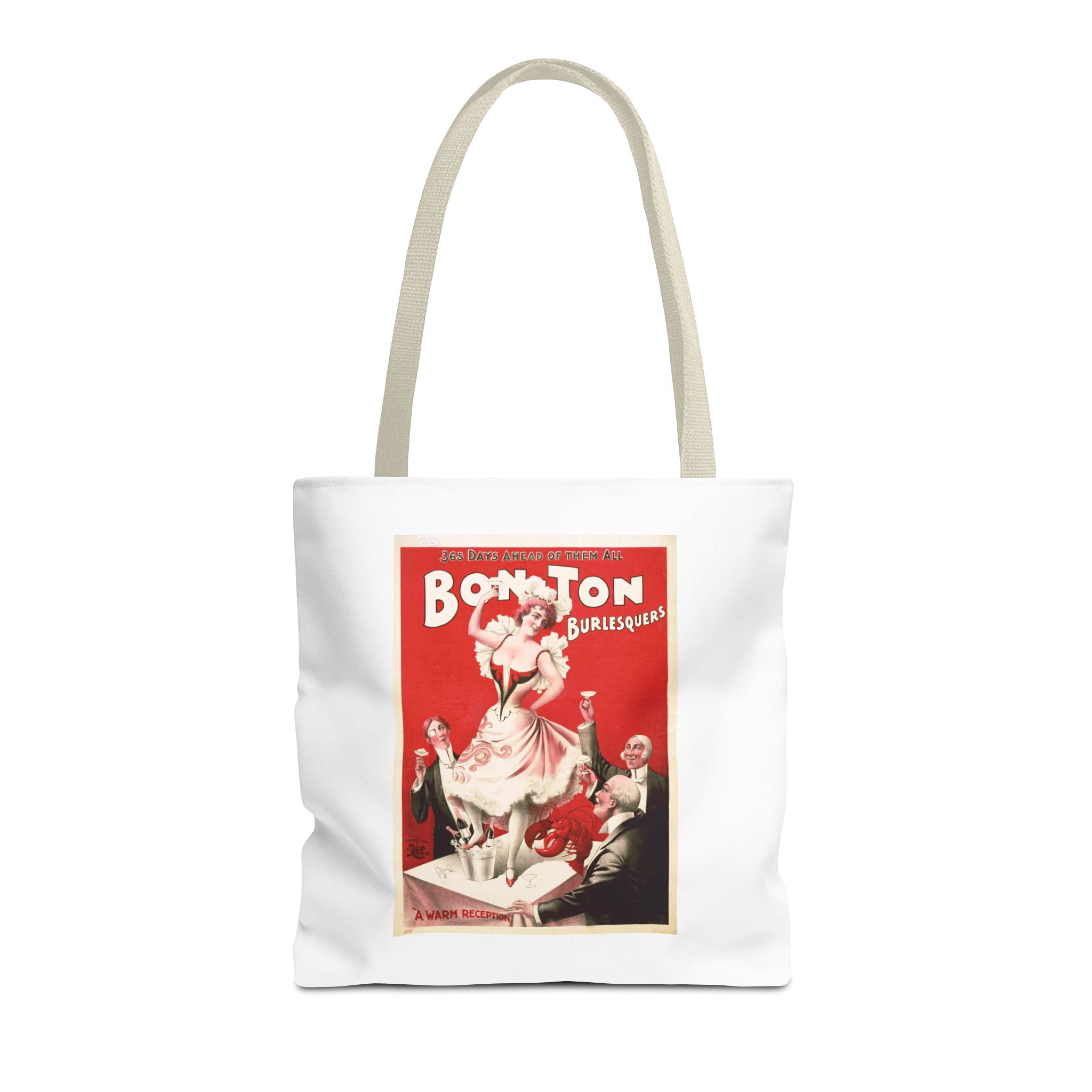 Stylish Tote Bag - Bon Ton Burlesquers Vintage Artwork (1898)