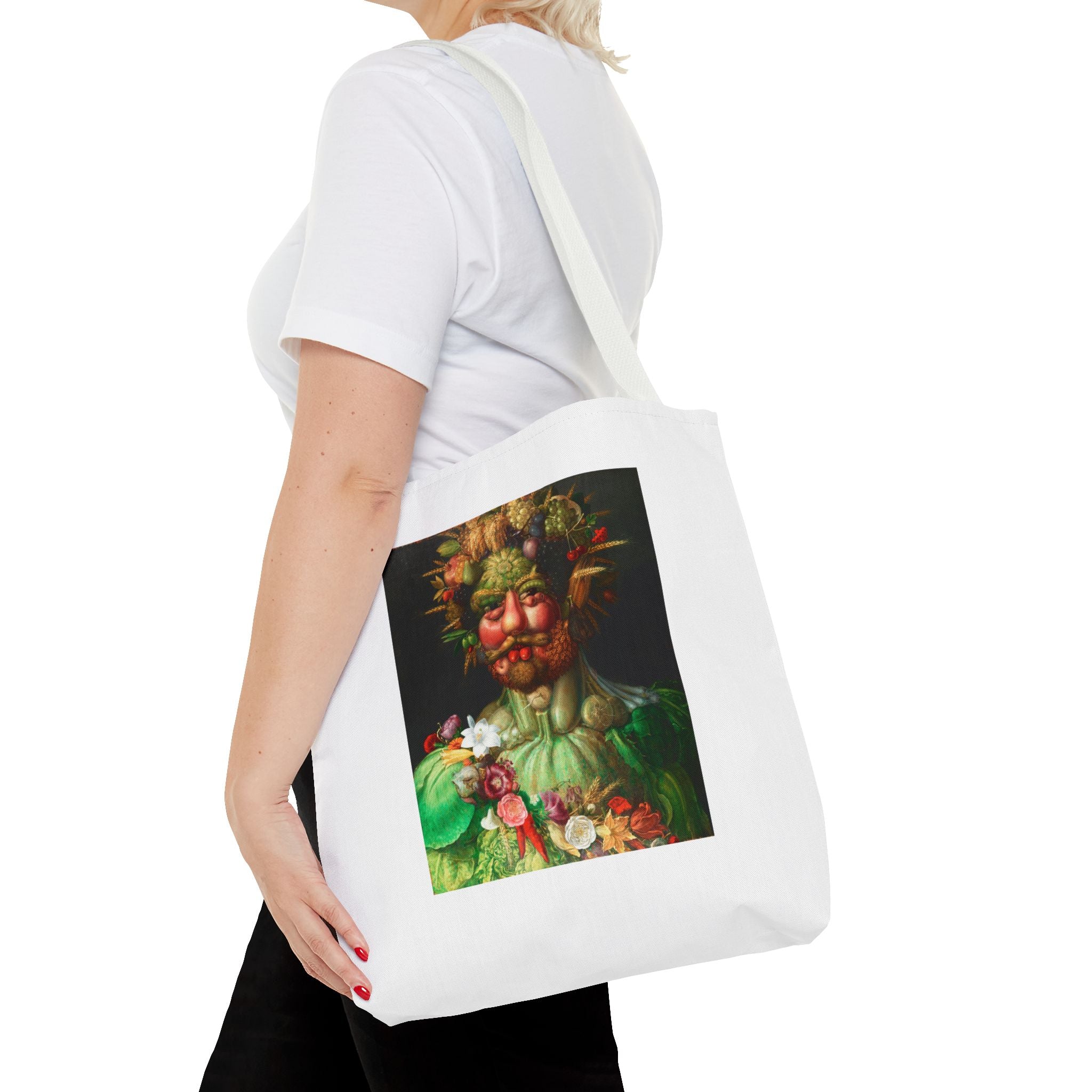 Stylish Tote Bag - Vintage Flower Art 'Vertumnus' (1591)