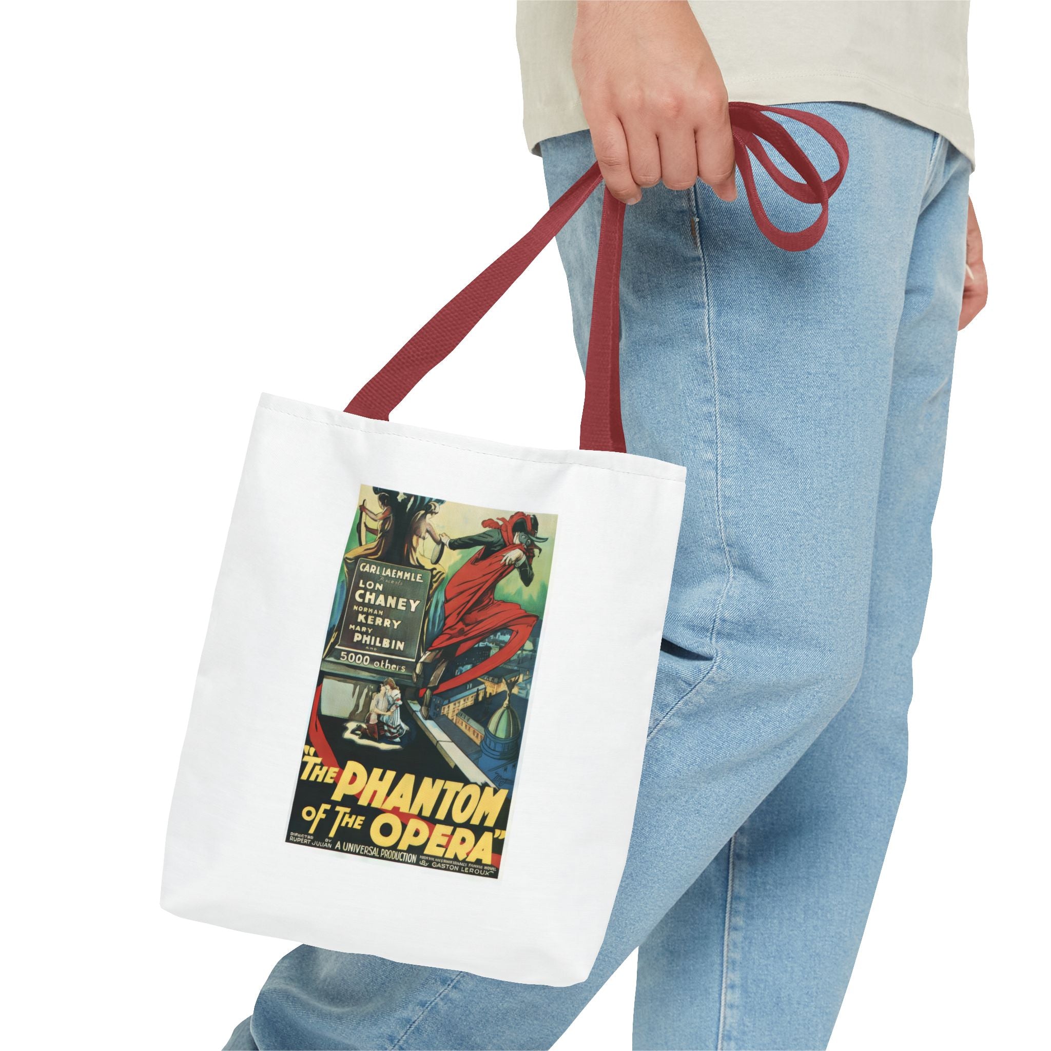 Stylish Tote Bag  - The Phantom of the Opera Vintage Artwork (1925)