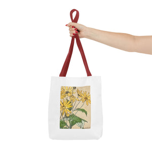 Stylish Tote Bag - Sunflowers Print