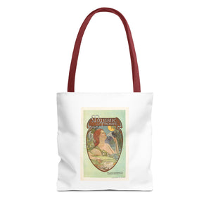 Stylish Tote Bag - Boston’s Majestic Theatre, Art Nouveau Playbill Artwork 1914