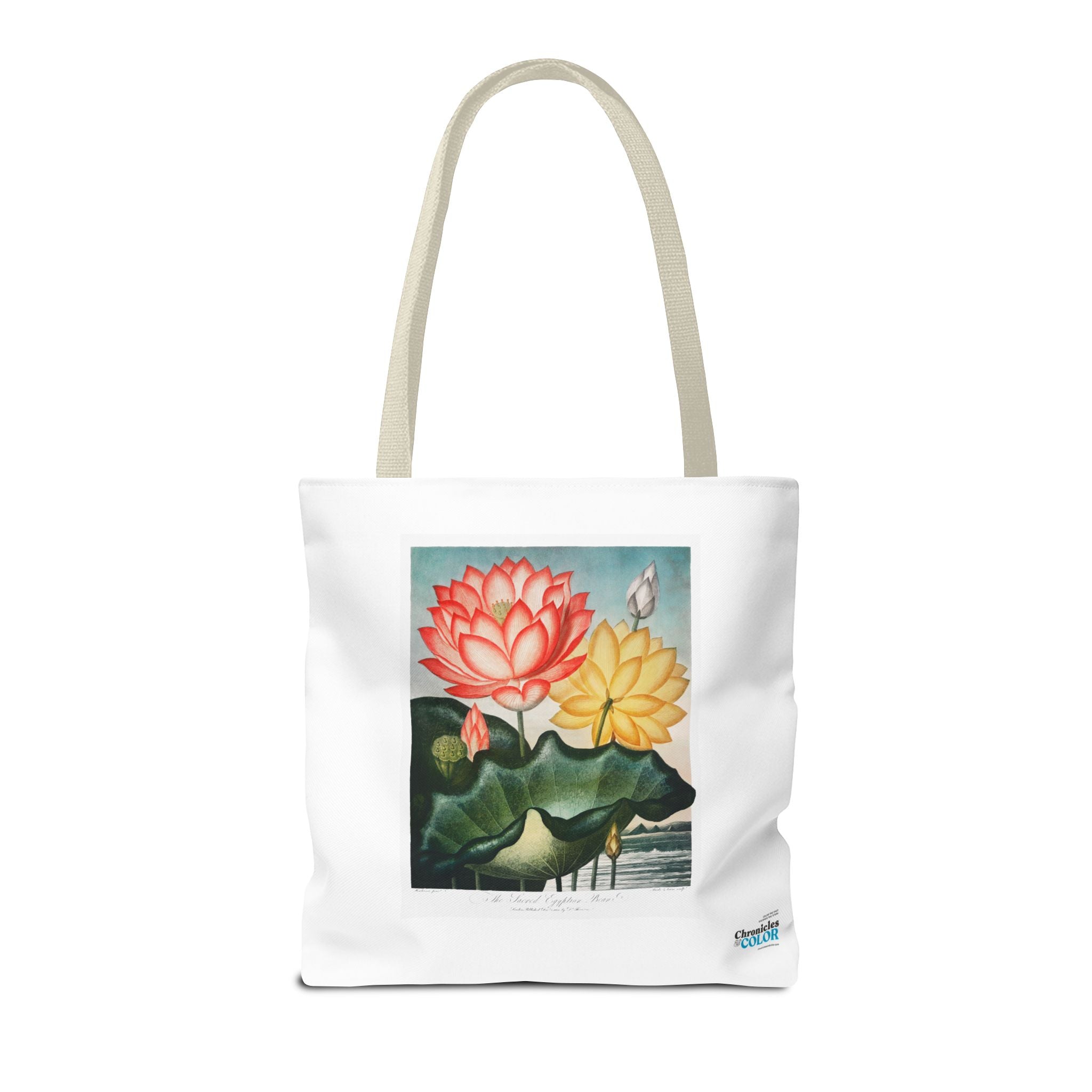 Stylish Tote Bag - The Sacred Egyptian Bean from The Temple of Flora