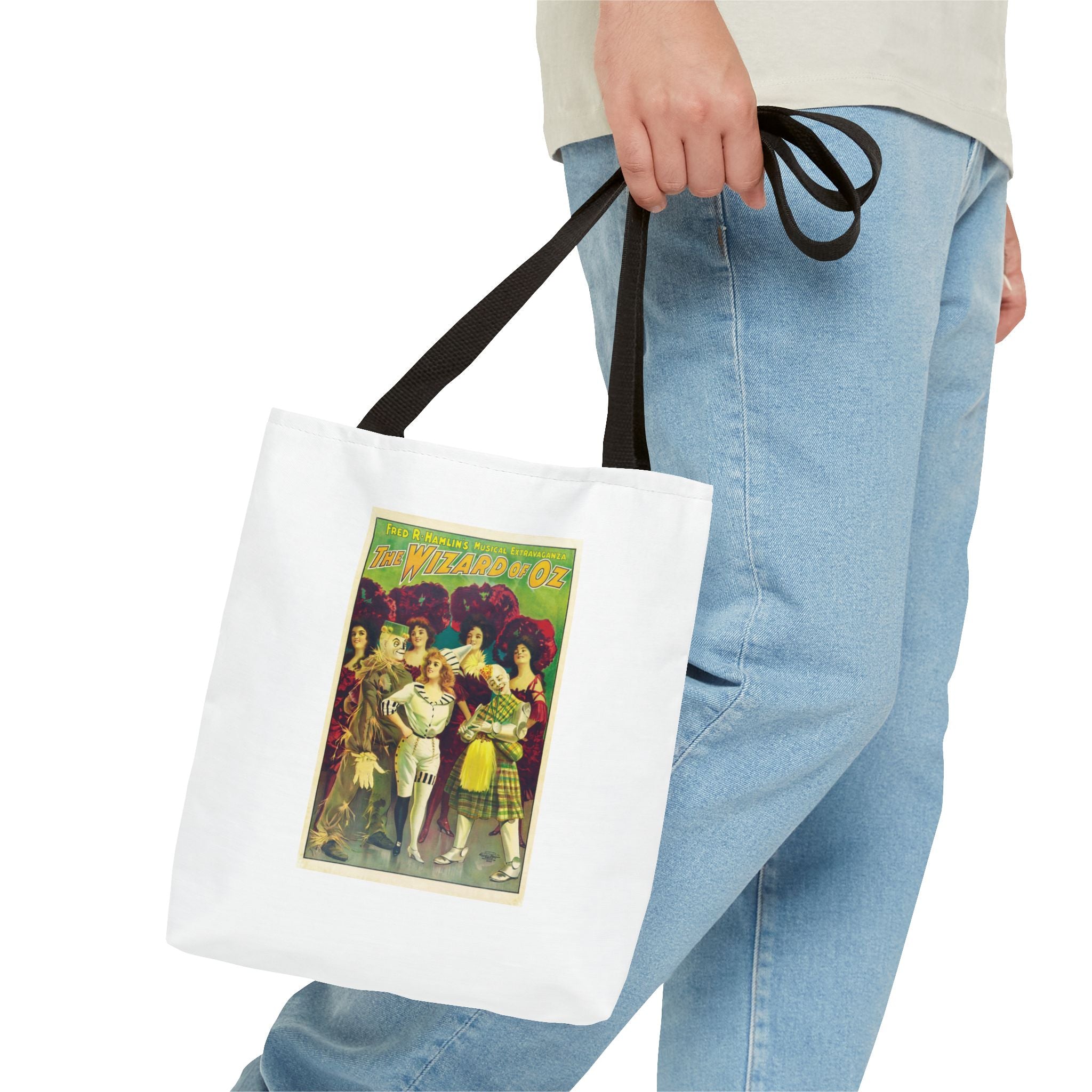 Stylish Tote Bag - The Wizard of Oz Musical Extravaganza Vintage Artwork (1903)