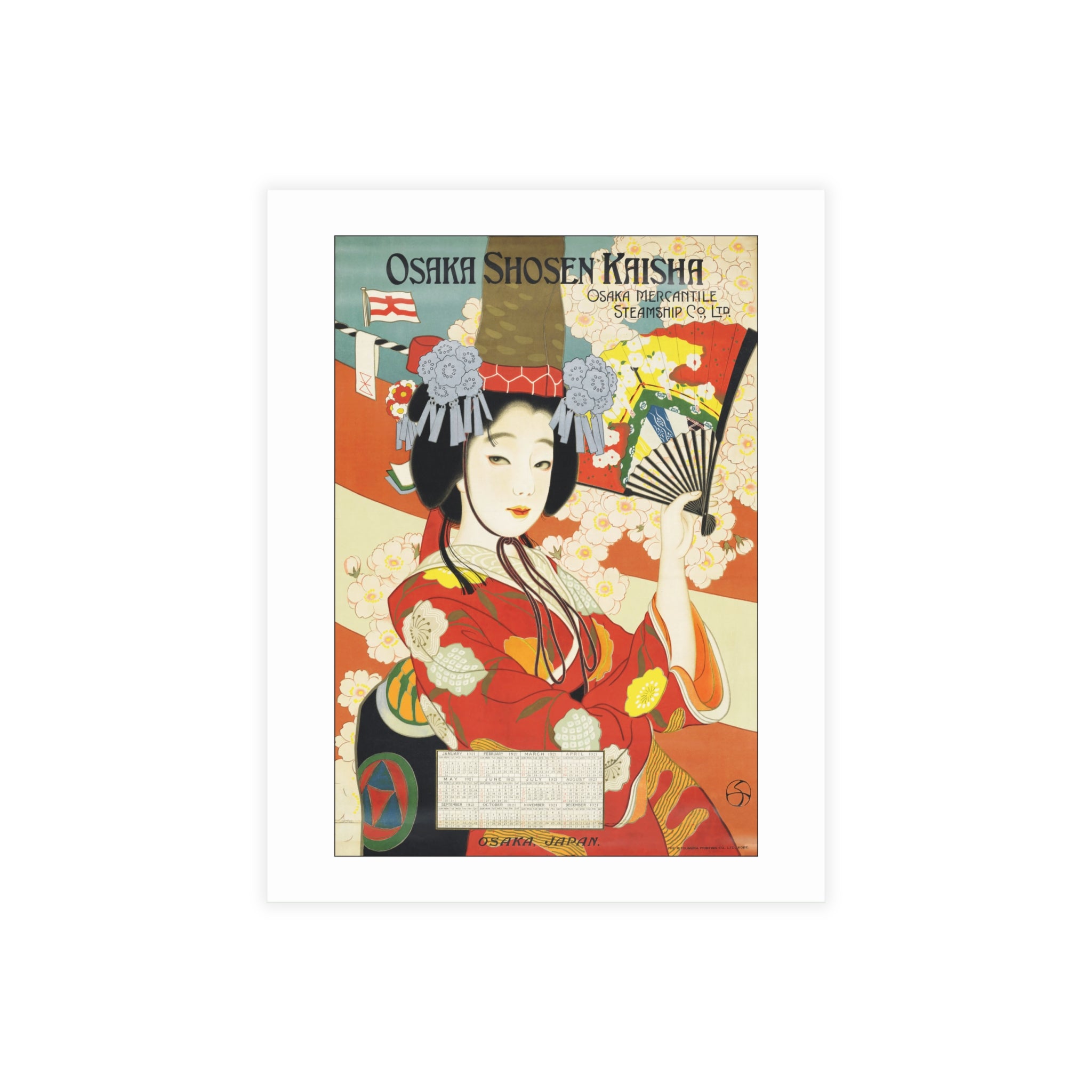 Postcard Bundles (envelopes included) - Osaka Mercantile Steamship Co.
