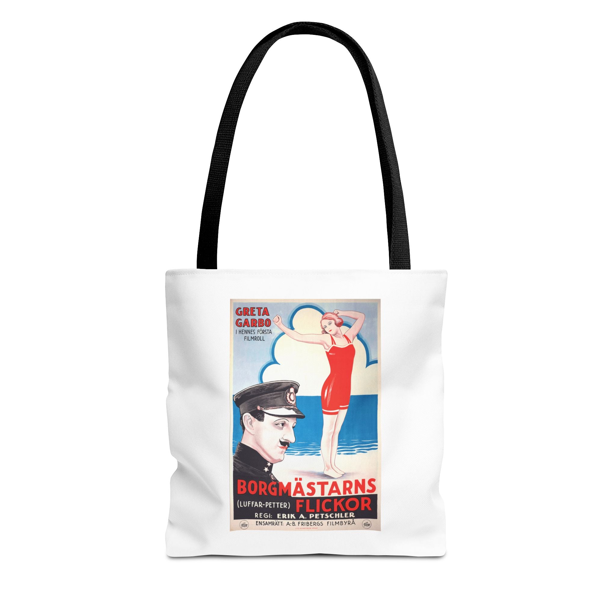 Stylish Tote Bag - Luffar-Petter (Peter the Tramp) Swedish Vintage Artwork