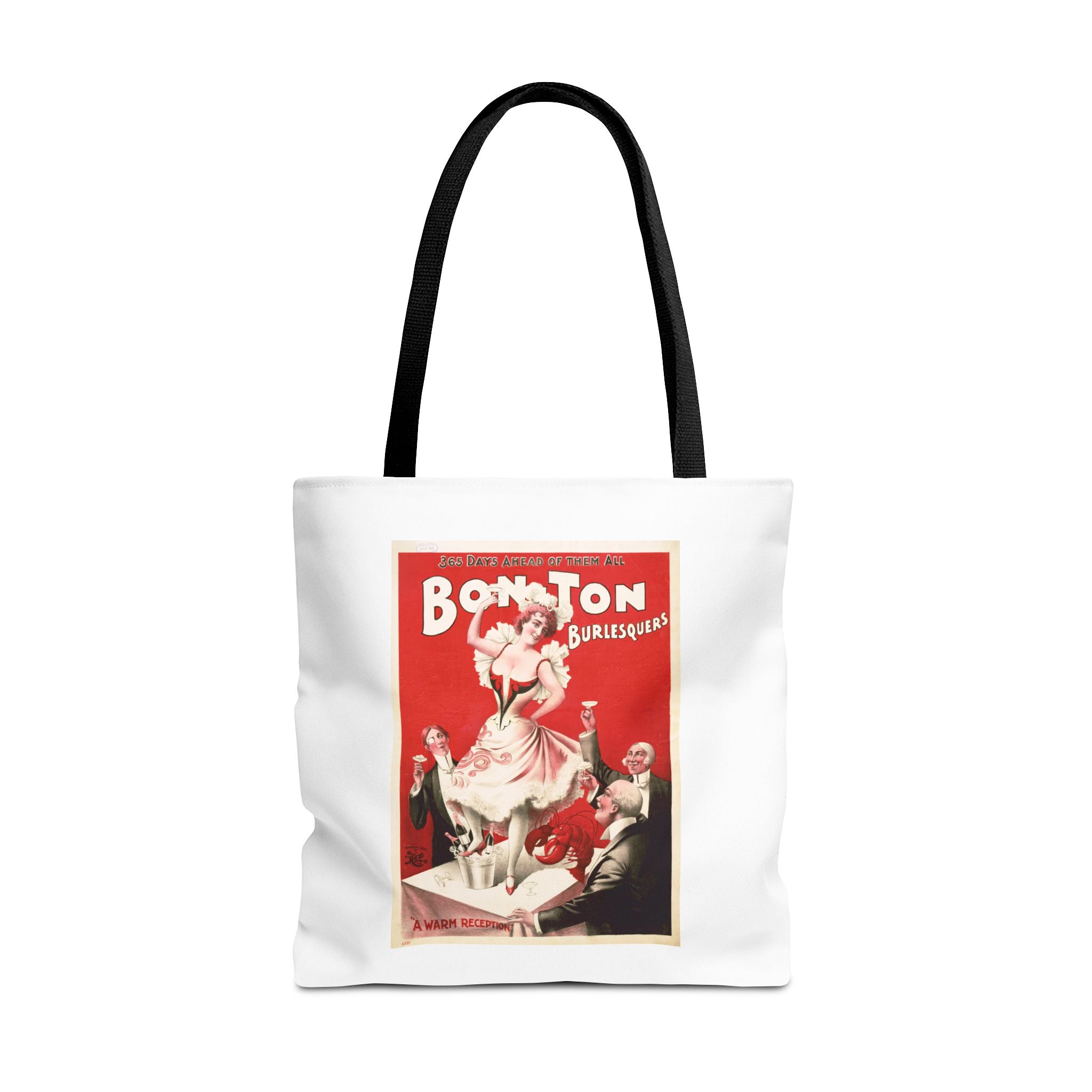Stylish Tote Bag - Bon Ton Burlesquers Vintage Artwork (1898)