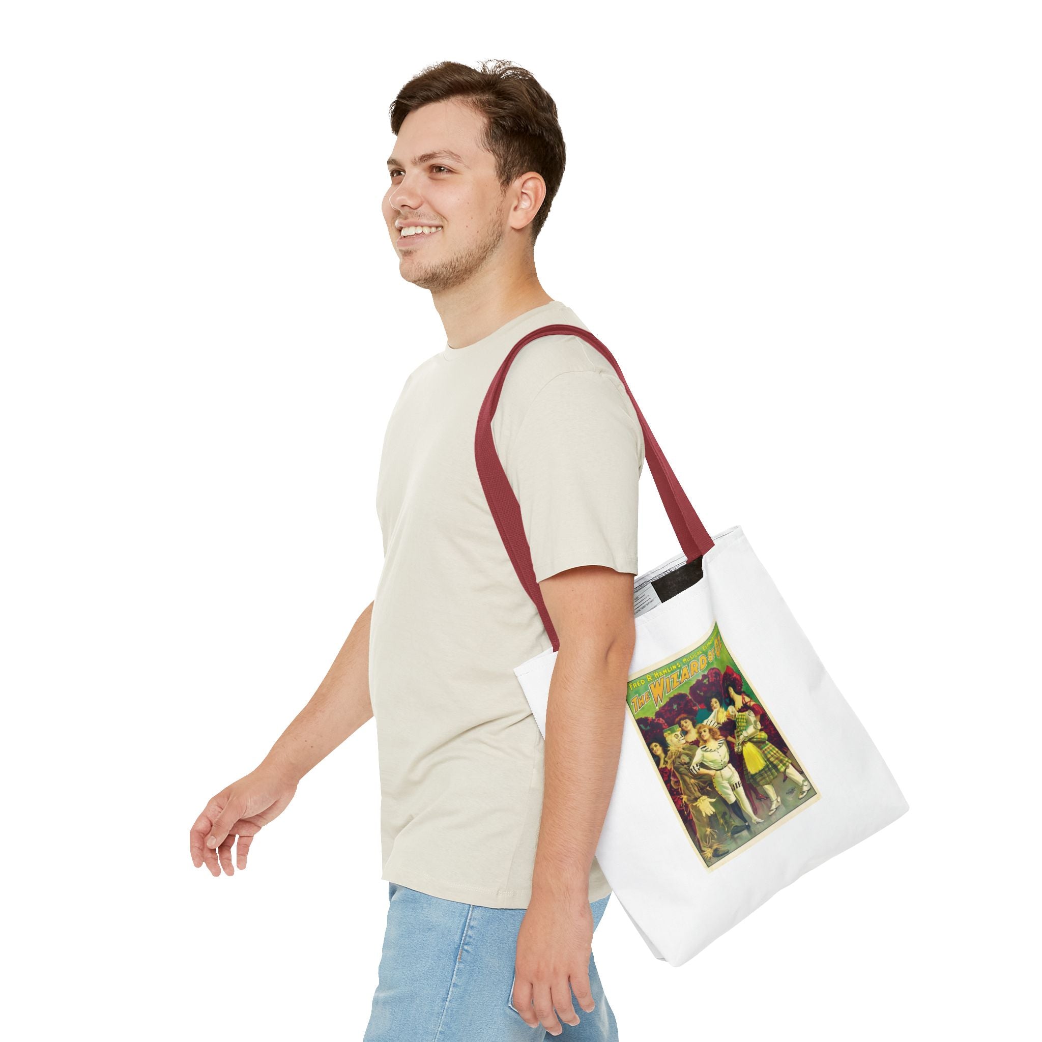 Stylish Tote Bag - The Wizard of Oz Musical Extravaganza Vintage Artwork (1903)