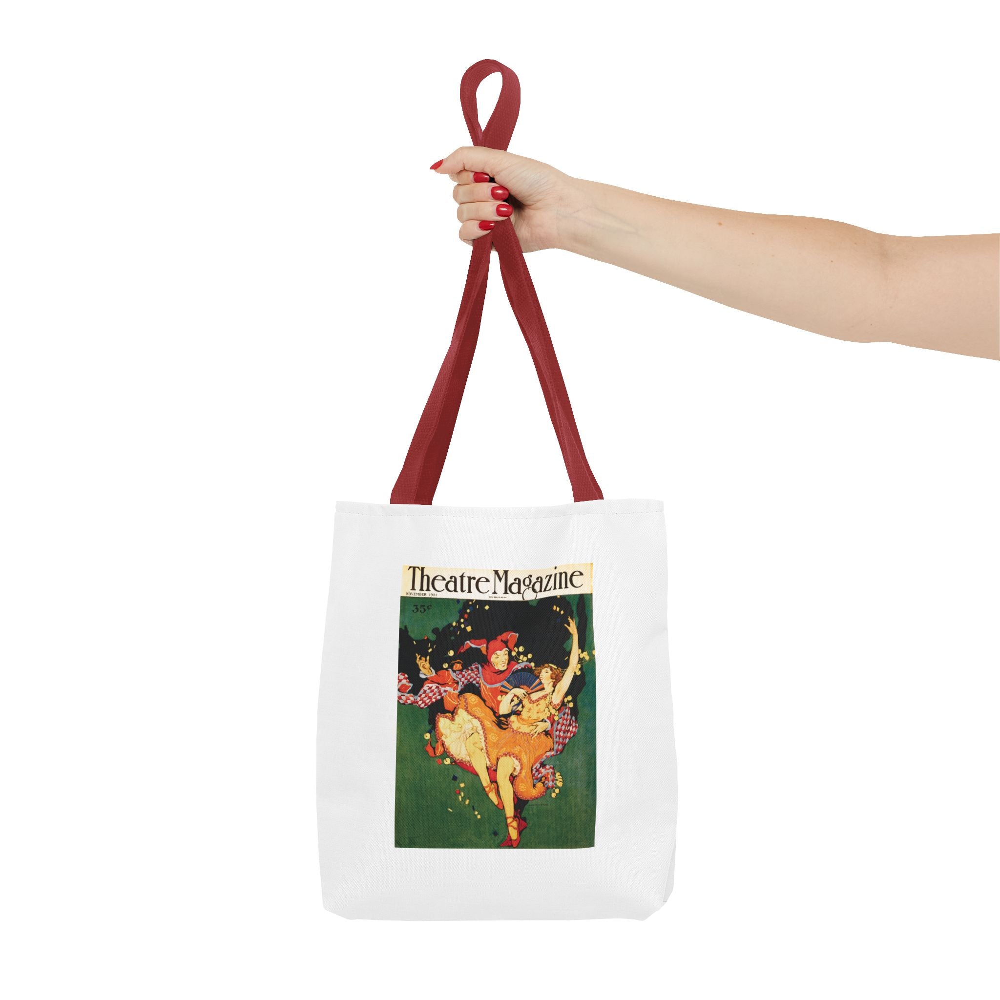 Stylish Tote Bag - Theatre Magazine Cover, Nov. 1921, Artwork by Clara Elsene Peck
