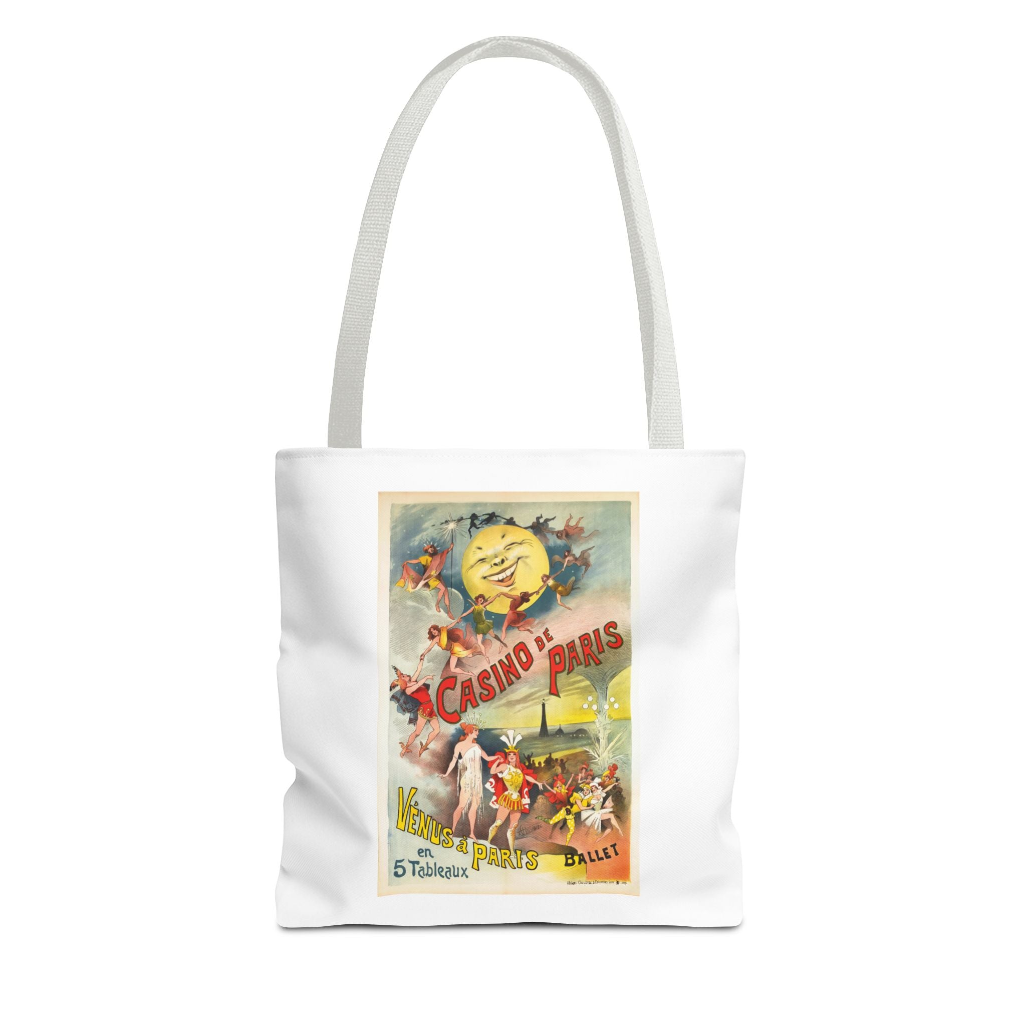 Stylish Tote Bag - Casino de Paris – Vénus à Paris Artwork by Alfred Choubrac