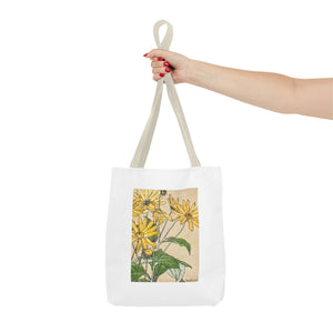 Stylish Tote Bag - Sunflowers Print