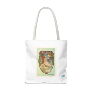 Stylish Tote Bag - Boston’s Majestic Theatre, Art Nouveau Playbill Artwork 1914