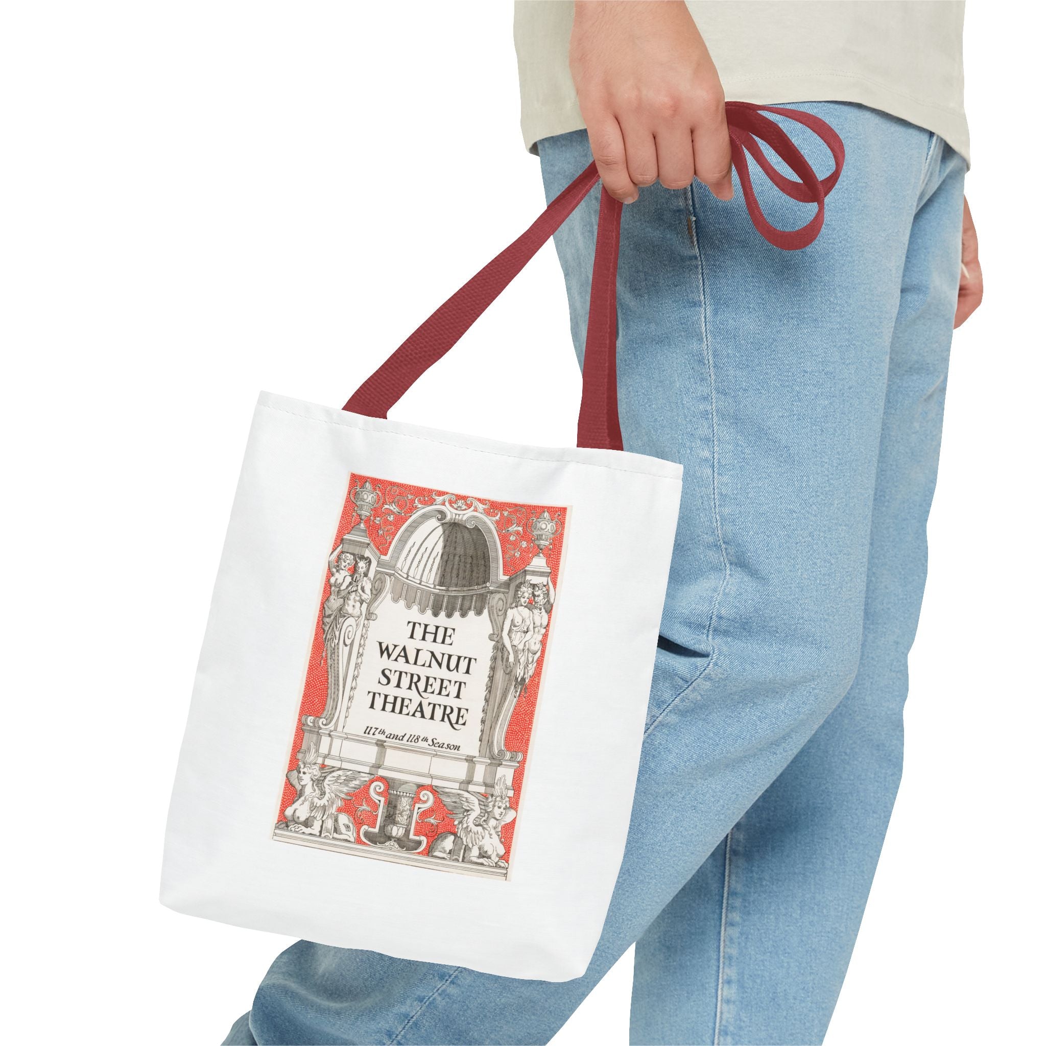 Stylish Tote Bag - Walnut Street Theatre Program, Vintage Artwork (1926)