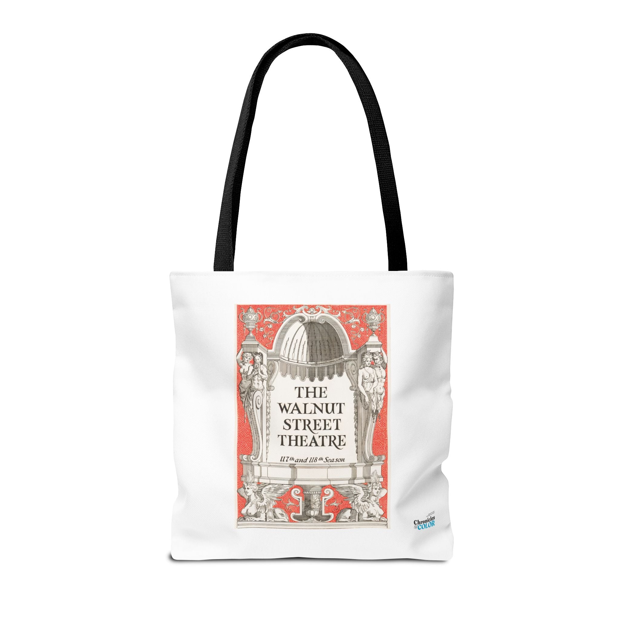 Stylish Tote Bag - Walnut Street Theatre Program, Vintage Artwork (1926)