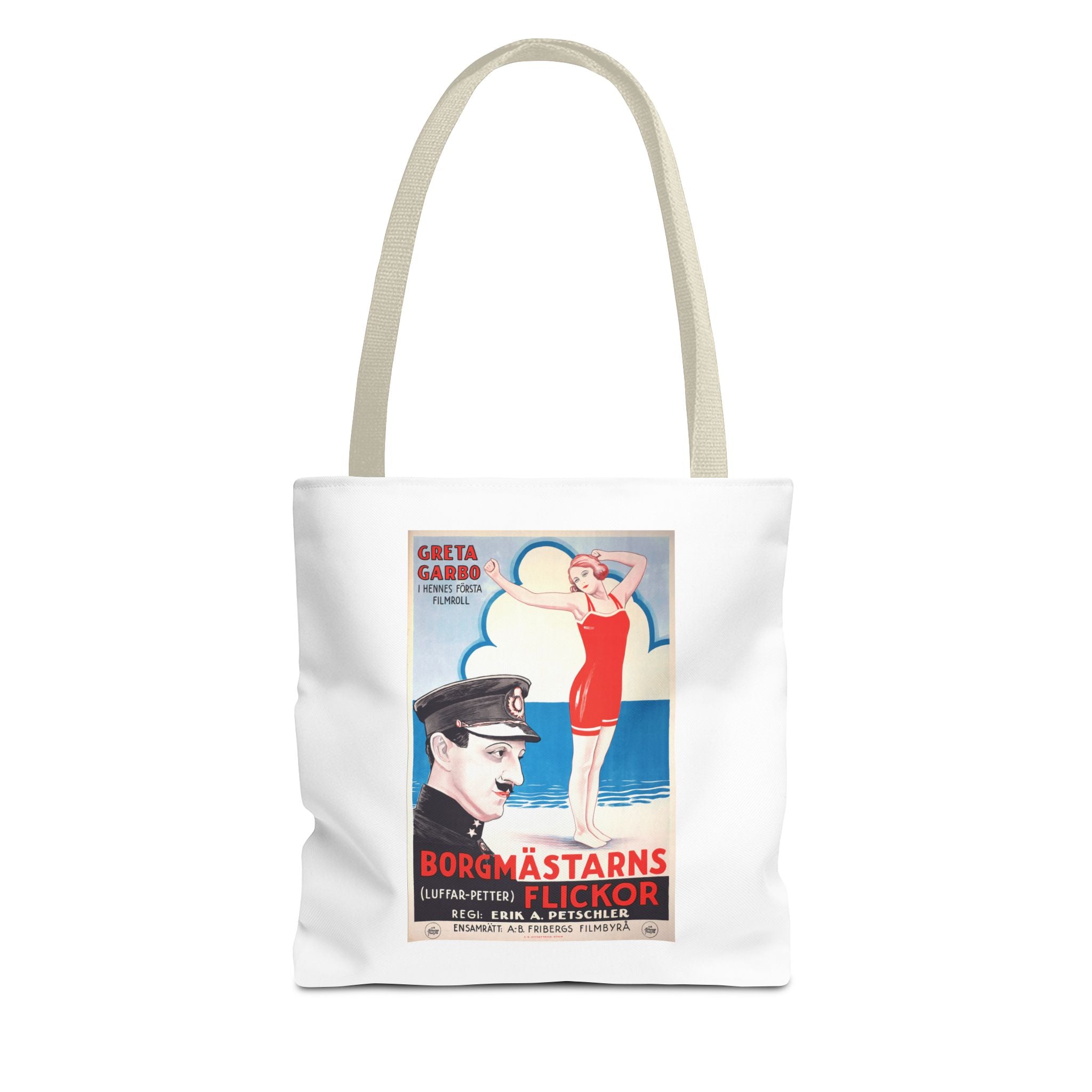 Stylish Tote Bag - Luffar-Petter (Peter the Tramp) Swedish Vintage Artwork