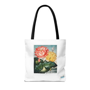 Stylish Tote Bag - The Sacred Egyptian Bean from The Temple of Flora