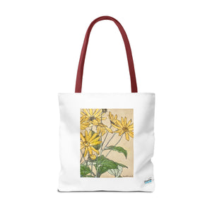 Stylish Tote Bag - Sunflowers Print