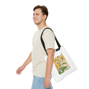 Stylish Tote Bag - Sunflowers Print