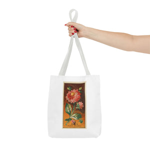 Stylish Tote Bag - Dahlia Coccinea Flower Artwork (1890)