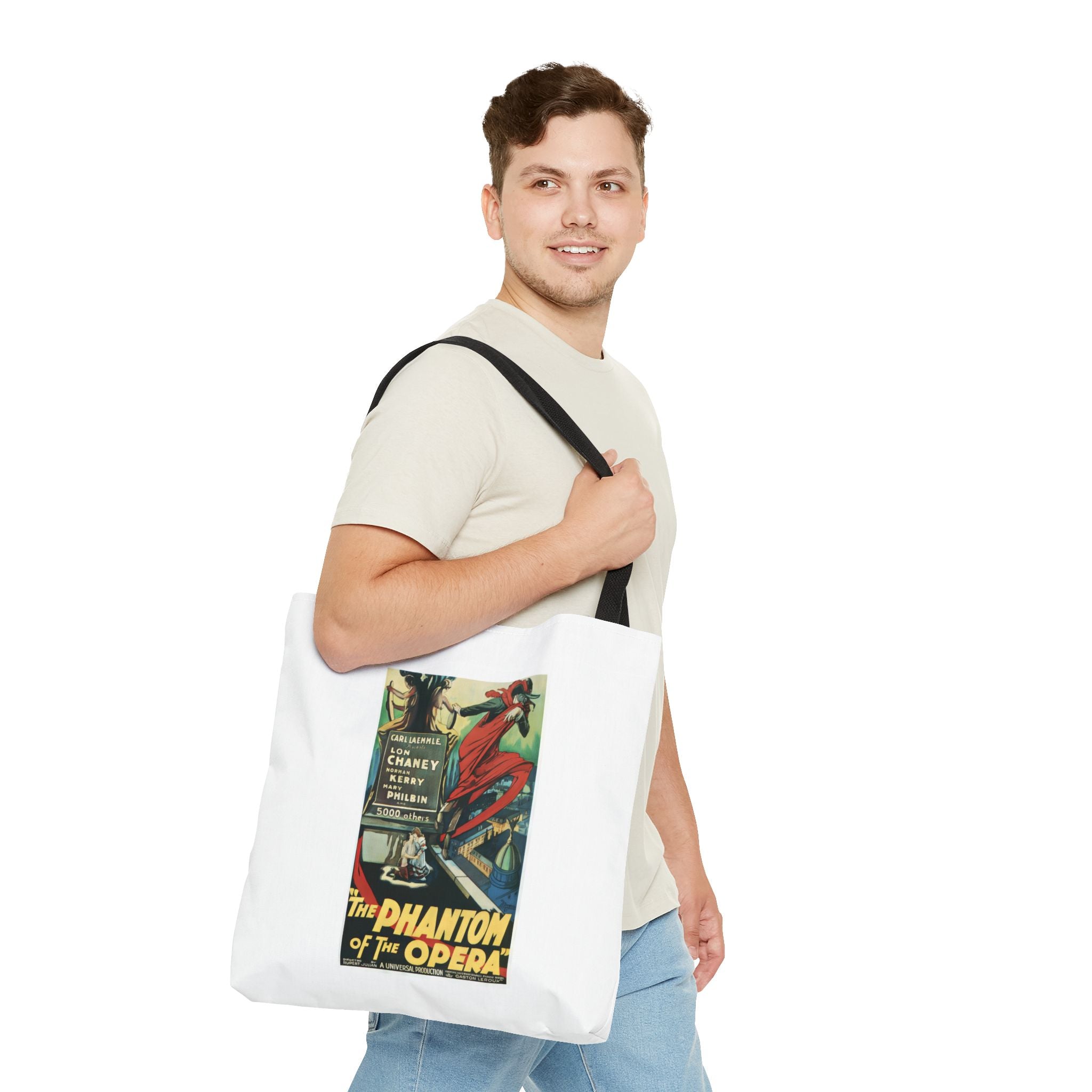 Stylish Tote Bag  - The Phantom of the Opera Vintage Artwork (1925)