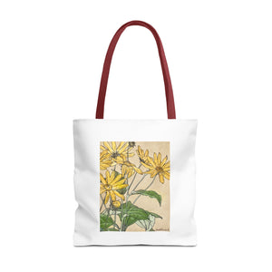 Stylish Tote Bag - Sunflowers Print