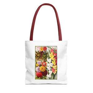 Stylish Tote Bag - Childs' Seeds, Flower Catalog Plate