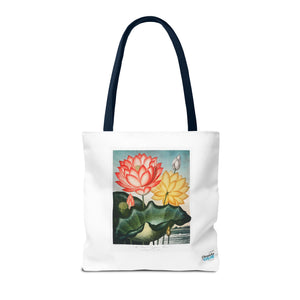 Stylish Tote Bag - The Sacred Egyptian Bean from The Temple of Flora