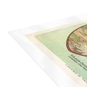 Postcard Bundles (envelopes included) - Boston’s Majestic Theatre, Art Nouveau Playbill Artwork 1914