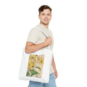 Stylish Tote Bag - Sunflowers Print