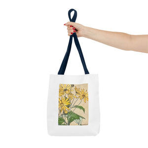 Stylish Tote Bag - Sunflowers Print