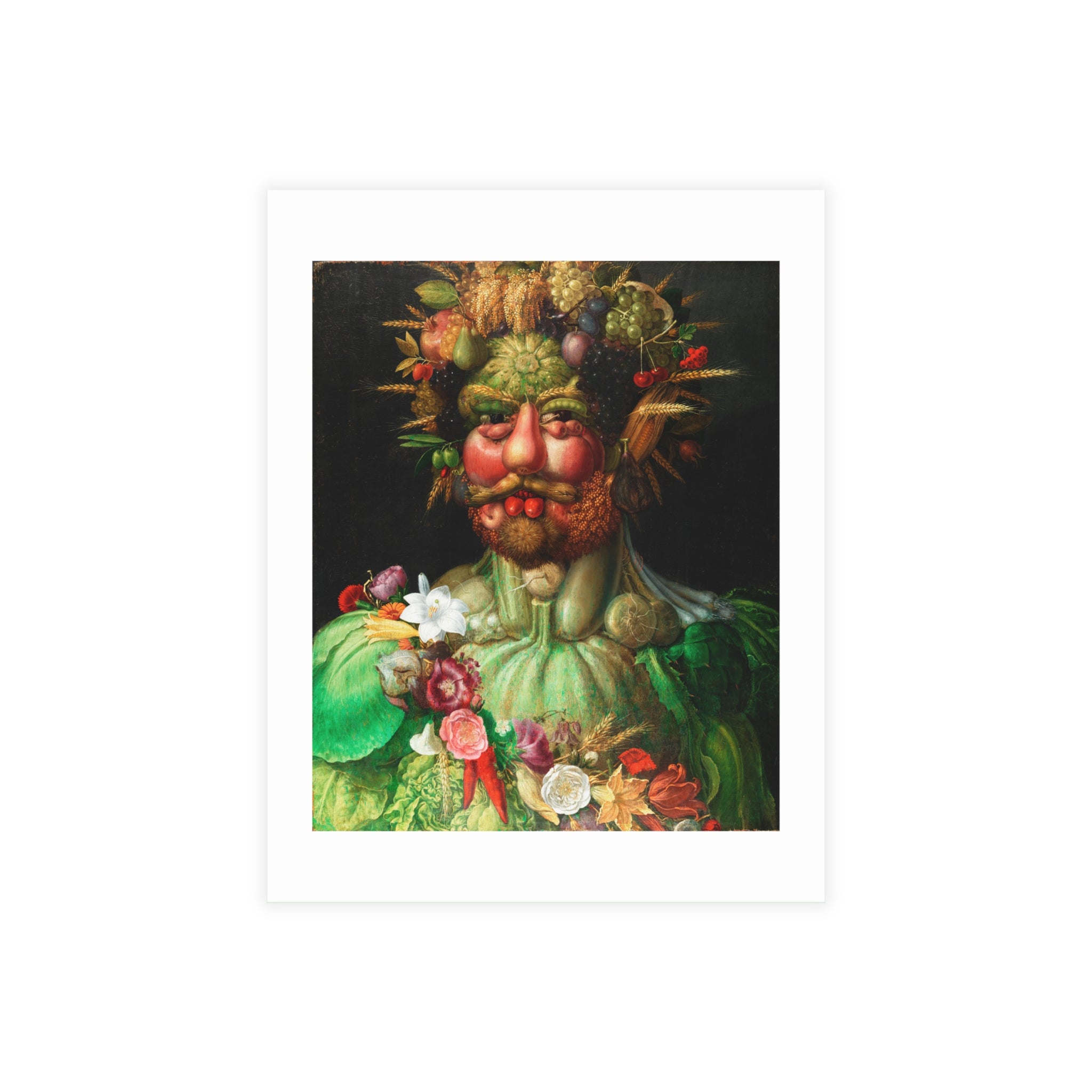 Postcard Bundles (envelopes included) - Vintage Flower Art 'Vertumnus' (1591)