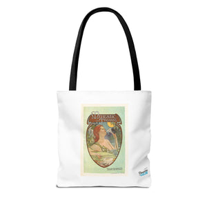 Stylish Tote Bag - Boston’s Majestic Theatre, Art Nouveau Playbill Artwork 1914