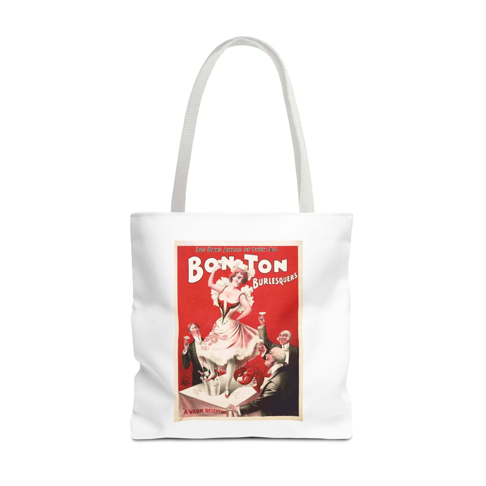 Stylish Tote Bag - Bon Ton Burlesquers Vintage Artwork (1898)