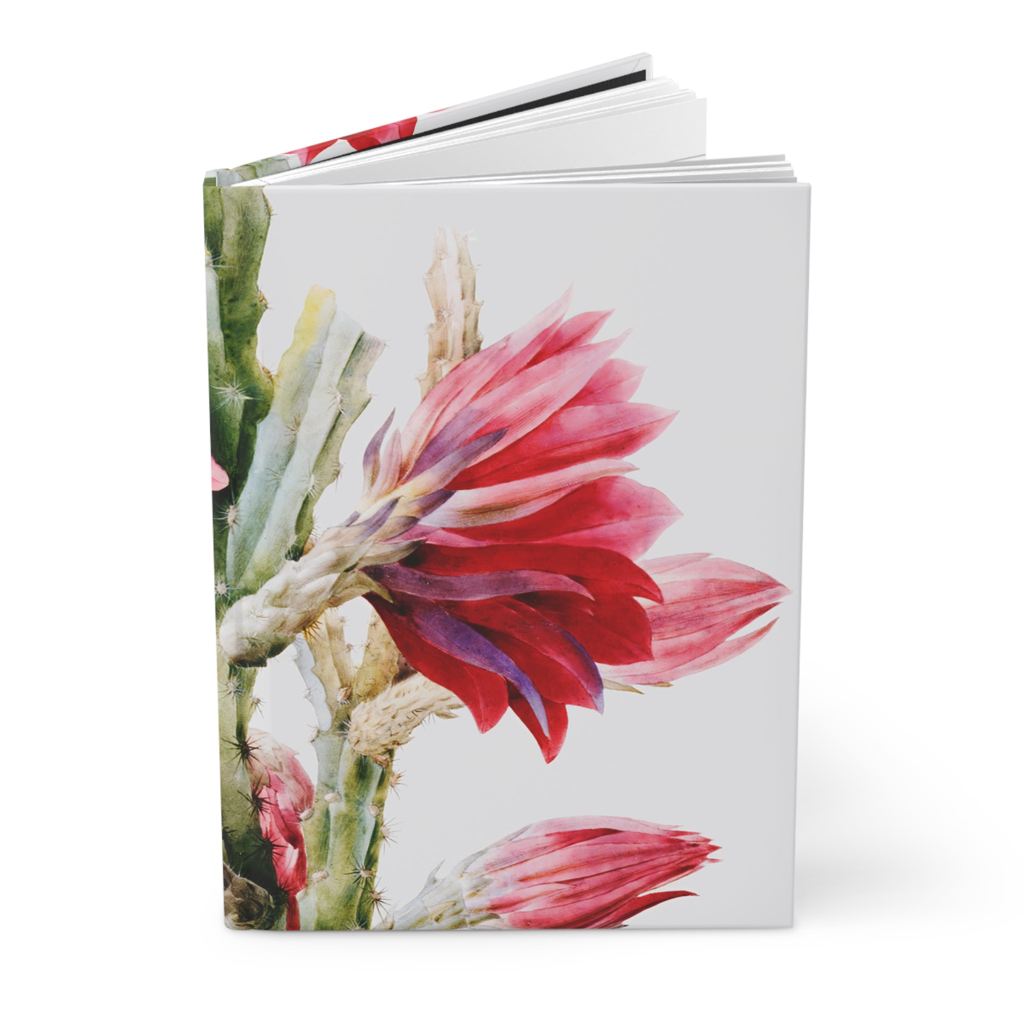 Hardcover Journal Matte - A Flowering Cactus: Heliocereus Speciosus