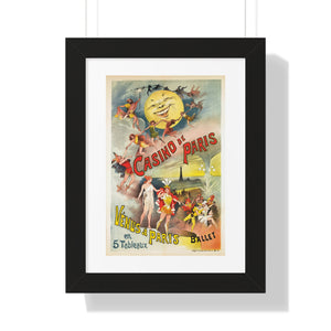 Framed Vertical Poster - Casino de Paris – Vénus à Paris Artwork by Alfred Choubrac