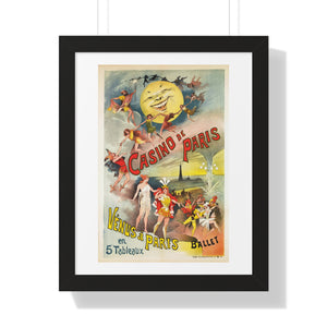 Framed Vertical Poster - Casino de Paris – Vénus à Paris Artwork by Alfred Choubrac