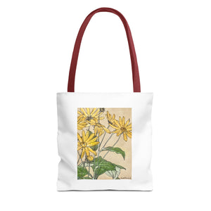 Stylish Tote Bag - Sunflowers Print