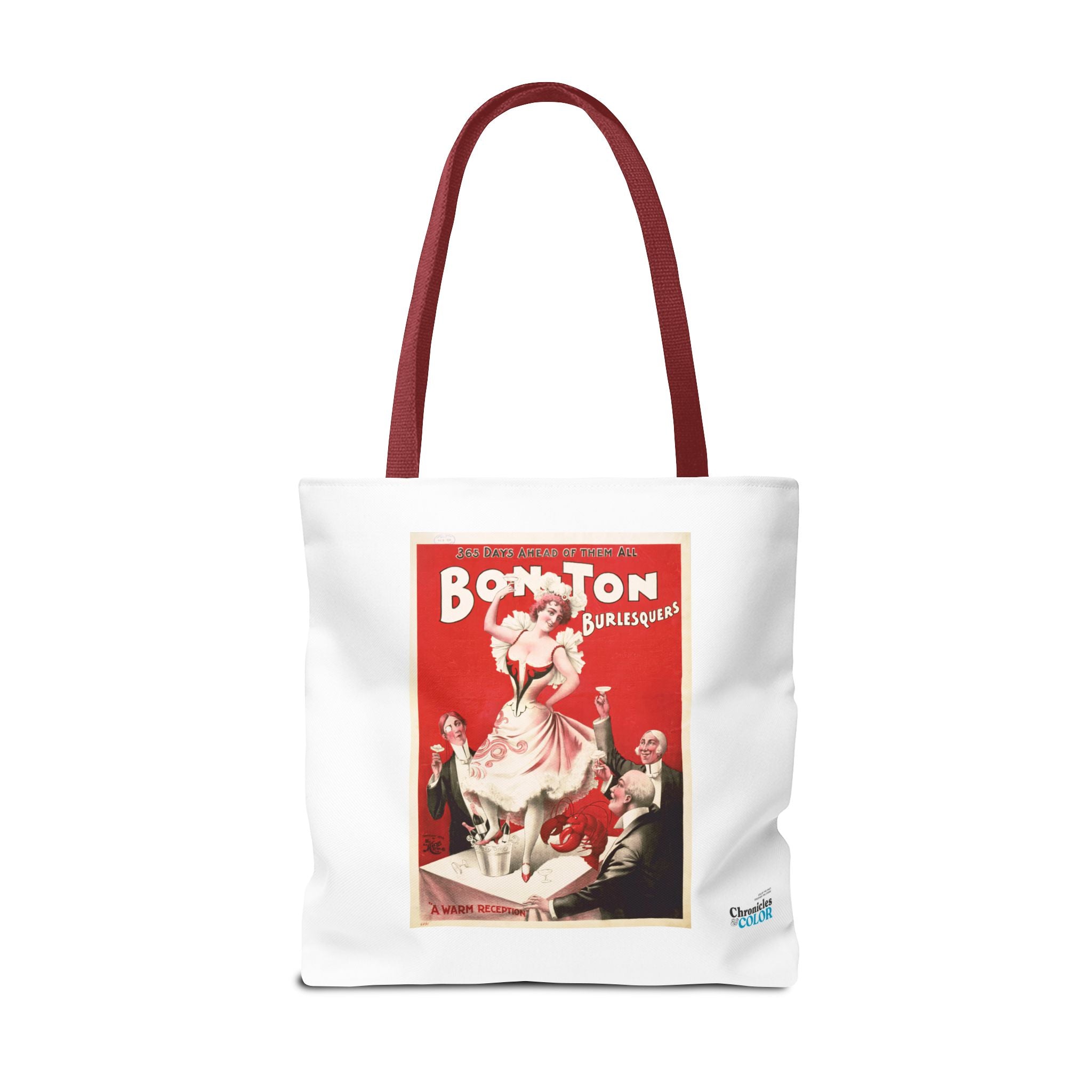 Stylish Tote Bag - Bon Ton Burlesquers Vintage Artwork (1898)